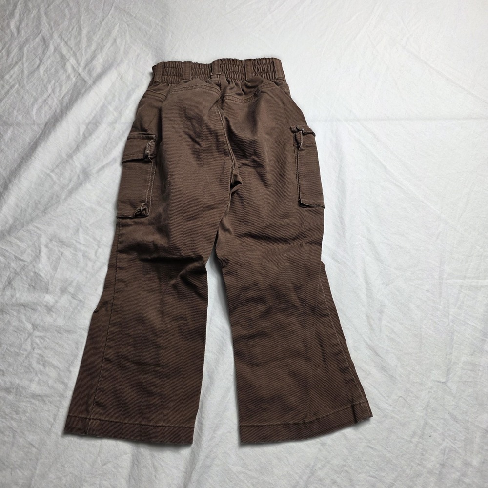 gap toddler girls cargo pants y2k brown horse size 3 stretch